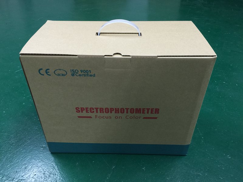 NS820 spectrophotometer carton package