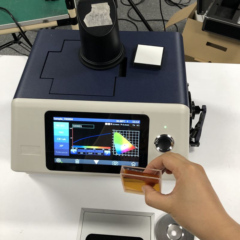 YS6060 benchtop spectrophotometer for Transparent Liquid Color Difference