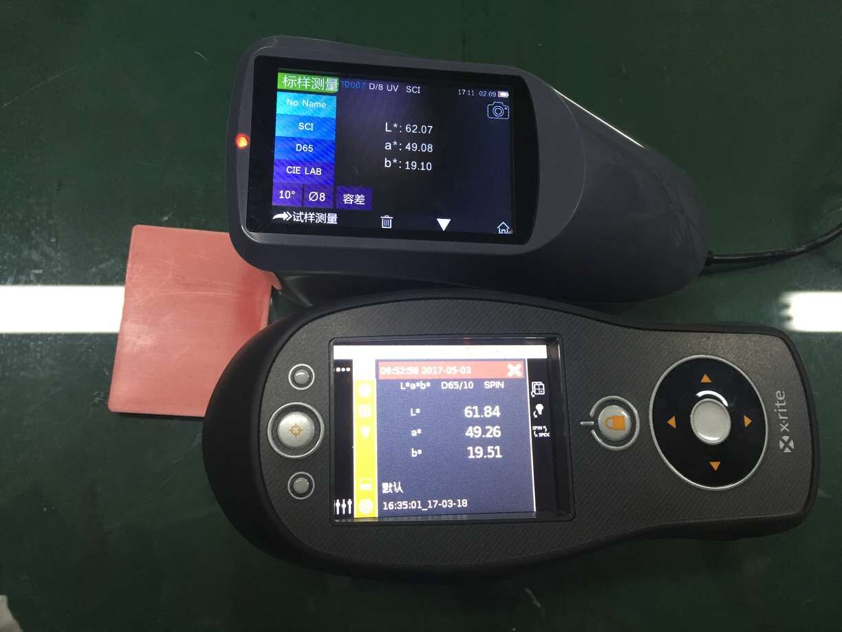 YS3010 spectrophotometer compared to Xrite CI60 spectrophotometer