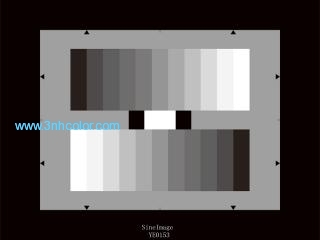 Sineimage YE0153 Gray Scale Test Chart (11 steps)