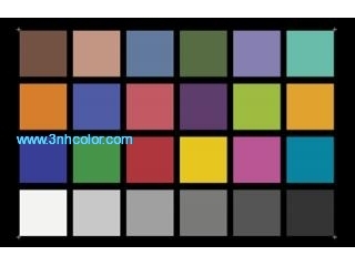 3nh YE0188 Color Rendition Chart ColorChecker 