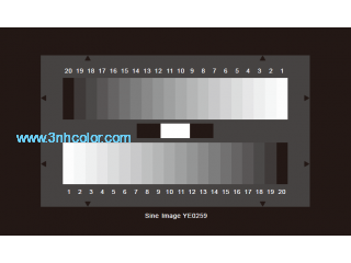SineImage 20 steps grayscale chart YE0259