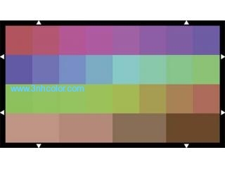 Sineimage YE0233 COLOR SECTOR TEST CHART 16:9 TE233 REFLECTANCE